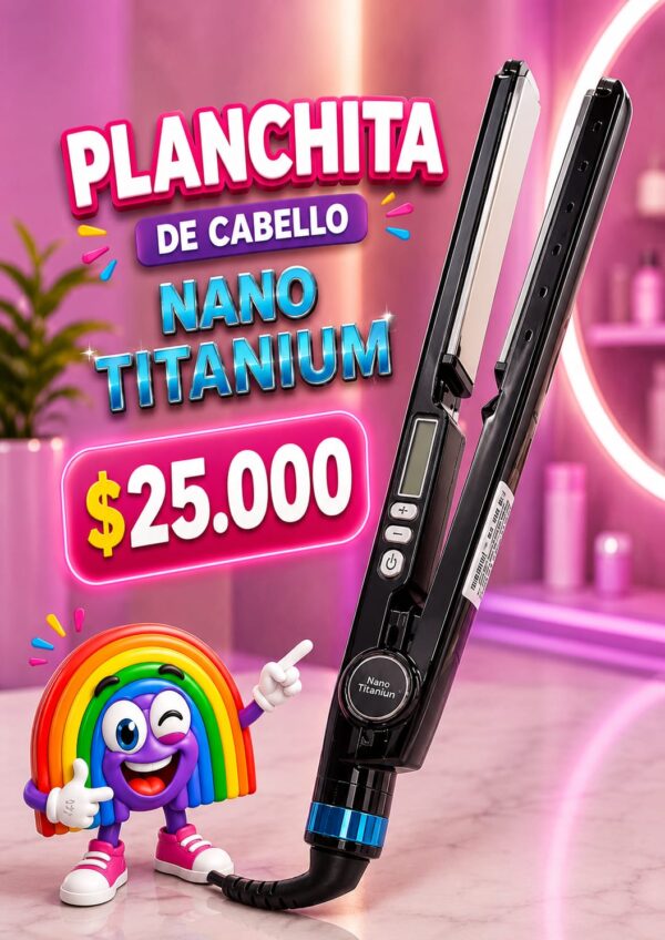 PLANCHITA NANO TITANIUM