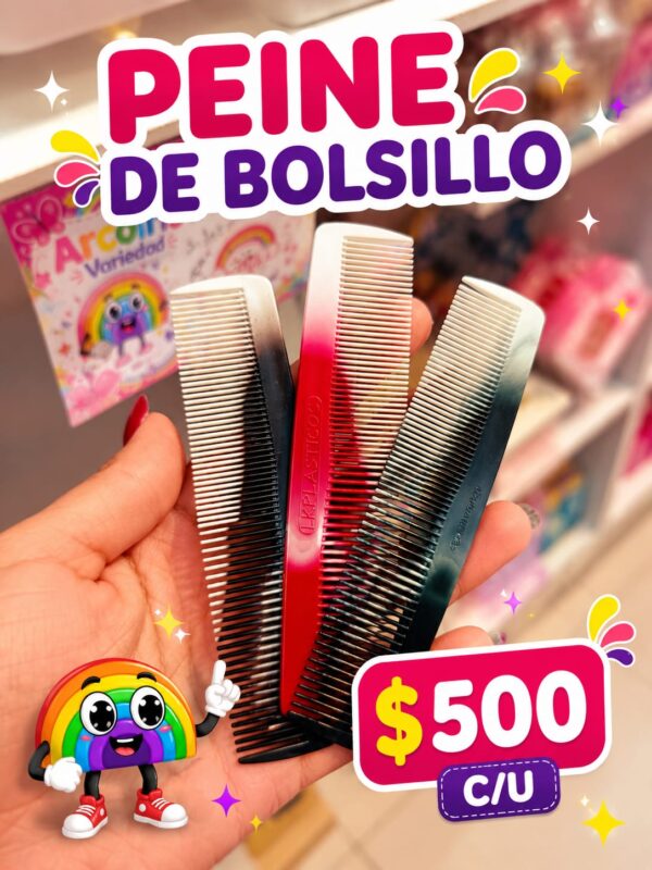 PEINE DE BOLSILLO
