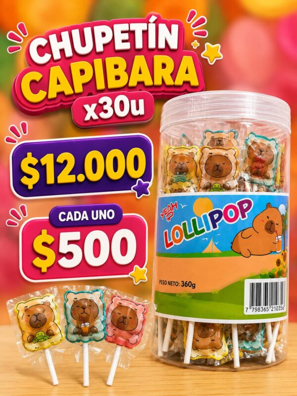 Chupetín capibara