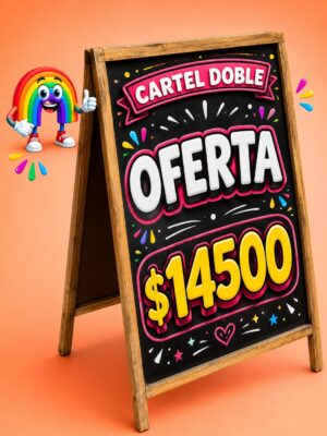 Cartel doble
