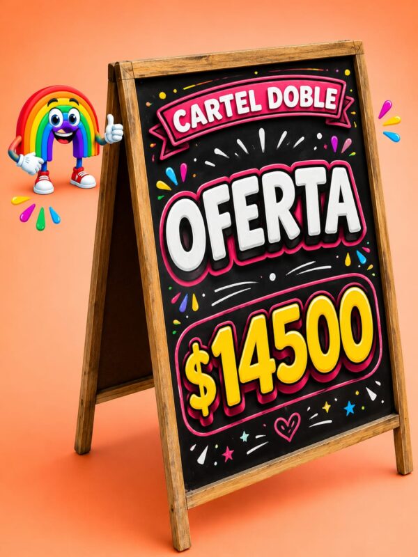 Cartel doble