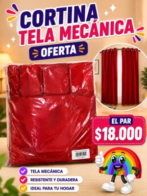 Cortinas tela mecánica