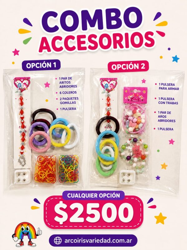 Combo accesorios