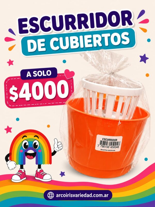 Escurridor de cubiertos