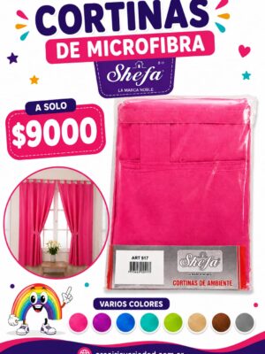 Cortinas de microfibra