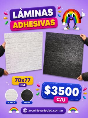 Placas adhesivas