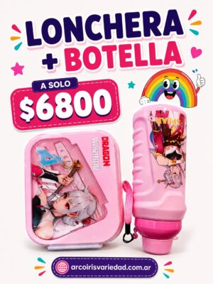 Lonchera + botella
