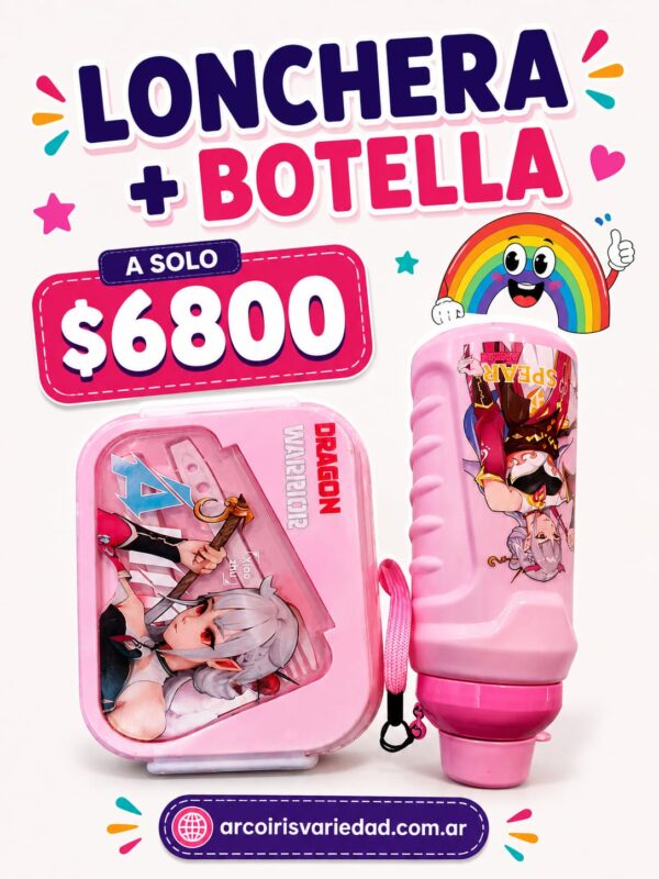 Lonchera + botella