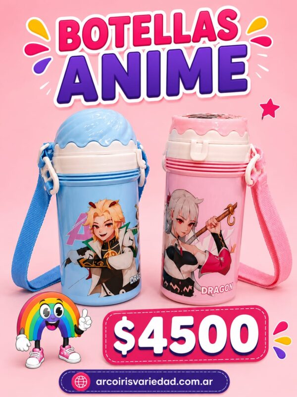 Botellas anime