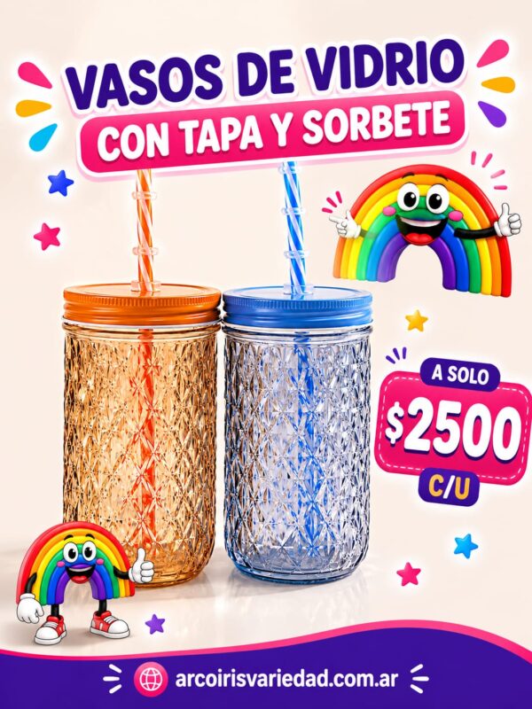 Vasos de vidrio