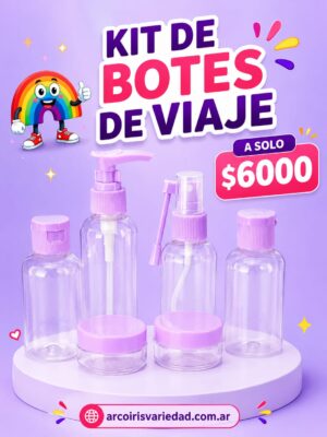 Kit de viaje x6