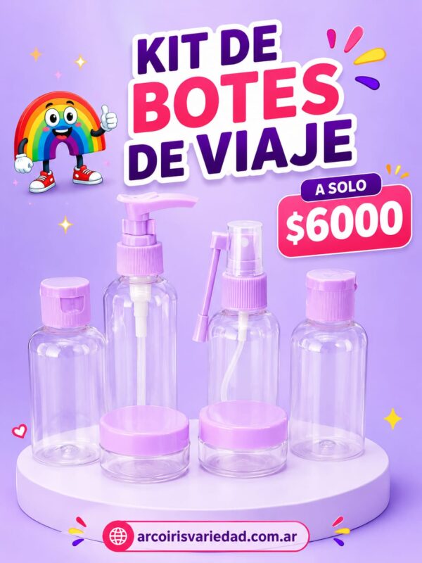 Kit de viaje x6