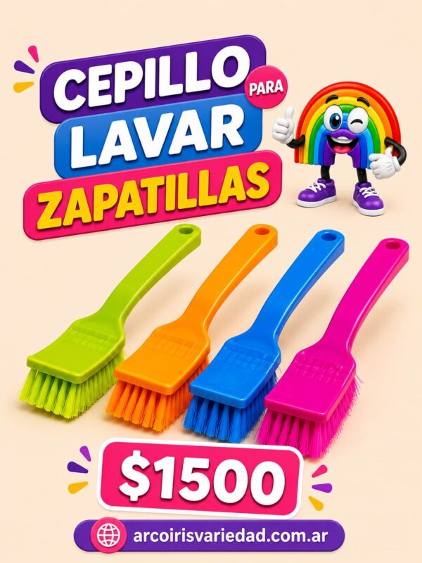 Cepillo para zapatillas
