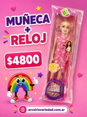 Muñeca + Reloj