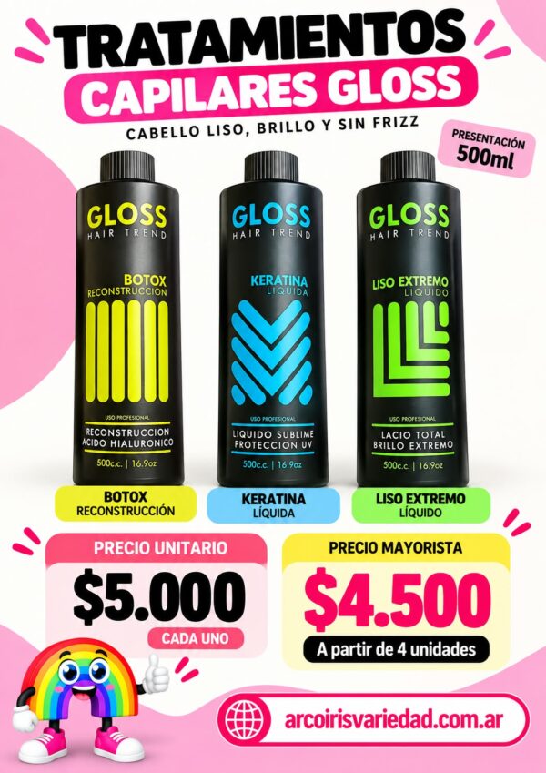 Alisados GLOSS 500ml
