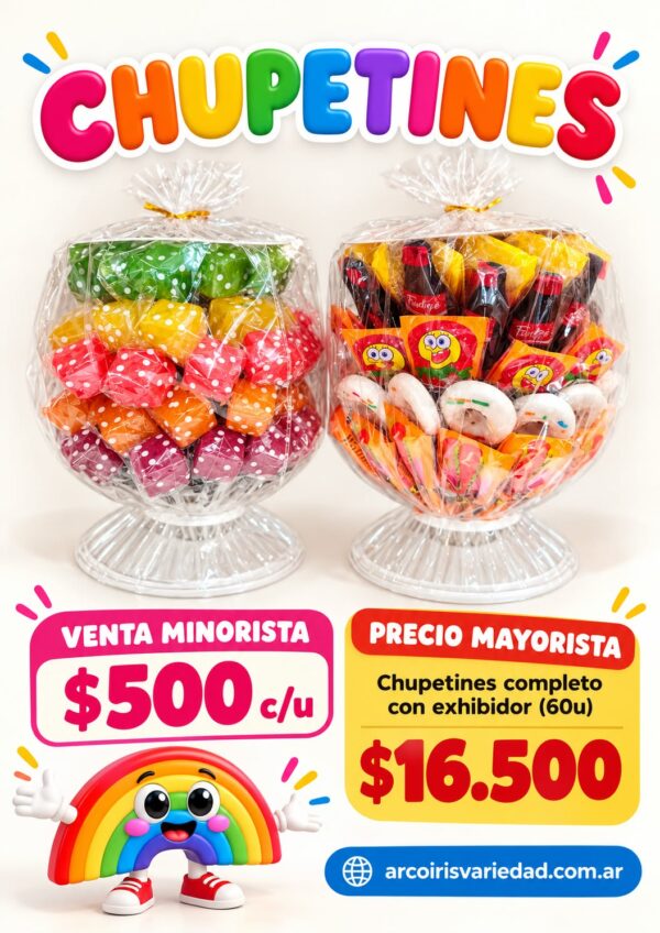 Chupetines varios