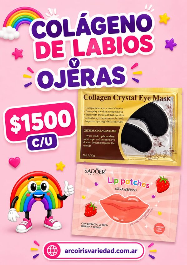 Colágeno de labios y ojeras
