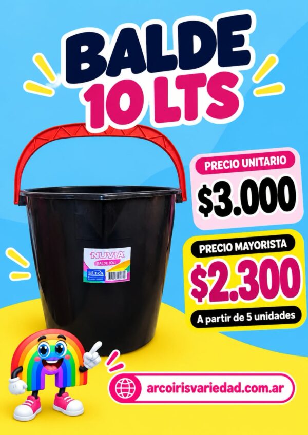 Balde 10lts