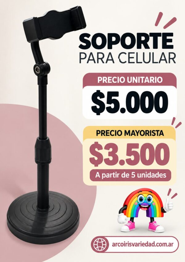 Soporte para celular