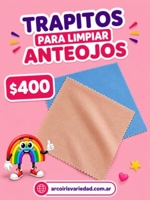 Trapito para anteojos