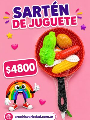 Sarten de juguete