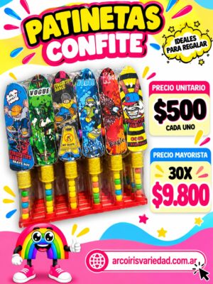 Patinetas confites
