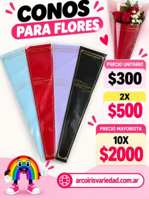 Conos para flores